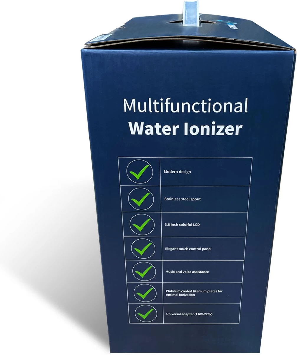 Basisch Water Generator | Water Ionisator En Zuivering | Actief Koolstoffilter | Phipower 20 Basisch Water Generator | Water Ionisator En Zuivering | Actief Koolstoffilter | Phipower - Afbeelding 18