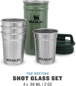 Stanley The Nesting Shot Glass Set - Hammertone Green -Keuken Verkoop 1054x1200 3