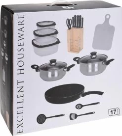 Excellent Houseware 18-delige Keukenset - RVS 10 Excellent Houseware 18-delige Keukenset - RVS -Keuken Verkoop 1069x1200