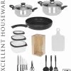 Excellent Houseware 18-delige Keukenset - RVS -Keuken Verkoop 1090x1200