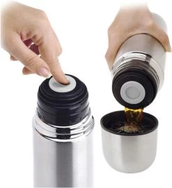 Excellent Houseware KOOPMAN Thermoskan Bullet 1 Liter RVS -Keuken Verkoop 1095x1200 1