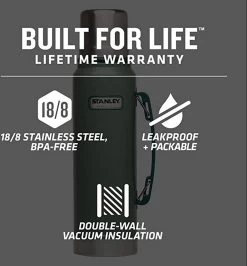 Stanley The Legendary Classic Bottle 1,40L - Thermosfles - Hammertone Green -Keuken Verkoop 1113x1200 4