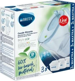 BRITA Waterfilterbundel Style Eco Cool Powder Blue + 3 MAXTRA+ Filterpatronen 14 BRITA Waterfilterbundel Style Eco Cool Powder Blue + 3 MAXTRA+ Filterpatronen -Keuken Verkoop 1114x1200