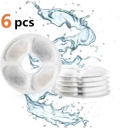 Drinkfontein Filters 6 Stuks - Navulling Kattenfontein - Water Filter - Drinkfilters - Filter Waterreservoir - Waterfilter Drinkfontein -Keuken Verkoop 1124x1200 2