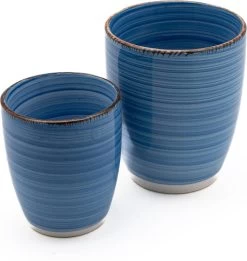 Koffiekopjes - Ocean Blue - Koffiebeker - Unieke Kleuren - Blauw - Set Van 12 Kopjes (ook Los Verkrijgbaar) - 160ML En 340ML - Porselein - Hip En Trendy -Keuken Verkoop 1137x1200 2