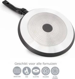 Pannenkoekenpan Antiaanbak - Inductie Marmer - 28cm -Keuken Verkoop 1155x1200