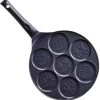 Royal Swiss Crêpemaker - Pancake Pannenkoeken 7 Kop - Marmeren Anti Aanbaklaag Met Smiley -Keuken Verkoop 1158x1200