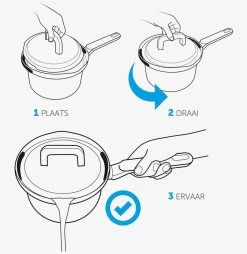 BK Flow Cool Pannenset - 9-delig - Veilig Afgietsysteem - Inductie -Keuken Verkoop 1167x1200