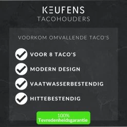 Keufens Taco Houder - Set Van 2 - Tacohouder - Tortilla Houder - Taco Standaard - Taco Houder Ovenbestendig - Taco Houders - Wrap Houder 7 Keufens Taco Houder - Set Van 2 - Tacohouder - Tortilla Houder - Taco Standaard - Taco Houder Ovenbestendig - Taco Houders - Wrap Houder -Keuken Verkoop 1194x1200 6