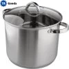 T.R. Goods - Soeppan RVS 8.5 Liter Met Deksel - Rvs - Met Deksel - 24 Cm - Geschikt Voor Inductie -Keuken Verkoop 1196x1200 2