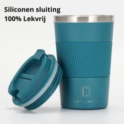 Castagnola Design RVS Koffiebeker To Go - Blauw - 380ml - Thermosbeker - Theebeker -Keuken Verkoop 1198x1200 25