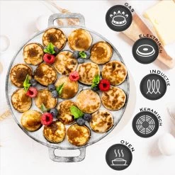 IRONO Poffertjespan Set - Incl. Doseerfles, Kwast En Vork - Poffertjespan Inductie En Electrisch - Poffertjesmaker 19 Poffertjes - Poffertjes Maken - Spuitfles - Cadeau Voor Mannen En Vrouwen 11 IRONO Poffertjespan Set - Incl. Doseerfles, Kwast En Vork - Poffertjespan Inductie En Electrisch - Poffertjesmaker 19 Poffertjes - Poffertjes Maken - Spuitfles - Cadeau Voor Mannen En Vrouwen -Keuken Verkoop 1198x1200 4