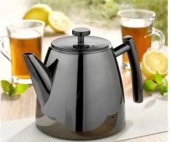 Vaja® Theepot Juliette Met Filter - Dubbelwandig -Theekan 1.0L - Glimmend Zwart 22 Vaja® Theepot Juliette Met Filter - Dubbelwandig -Theekan 1.0L - Glimmend Zwart -Keuken Verkoop 1200x1002 5