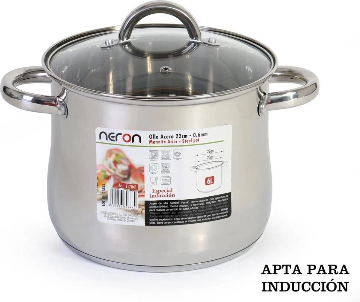 Neron Soeppan 6 Liter 22cm 3 Neron Soeppan 6 Liter 22cm