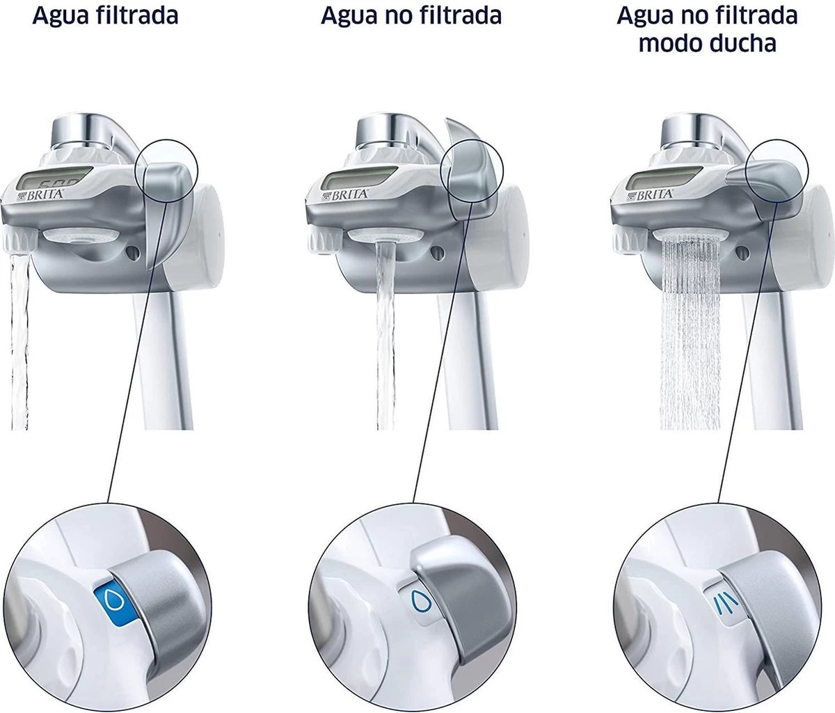 BRITA On Tap Faucet Filtration System - Uitstekend Smakend Gefilterd Water - Inclusief 1 BRITA ON TAP Kraanfilter - 600 Liter Water Gefilterd Per Patroon - Witte Kleur 4 BRITA On Tap Faucet Filtration System - Uitstekend Smakend Gefilterd Water - Inclusief 1 BRITA ON TAP Kraanfilter - 600 Liter Water Gefilterd Per Patroon - Witte Kleur - Afbeelding 2