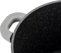 Cheffinger Steelpan Set 6-delig - 20-24-28cm - Zwart -Keuken Verkoop 1200x1047