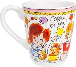 Blond Amsterdam Even Bijkletsen Mok 350 Ml - Roze Rand 9 Blond Amsterdam Even Bijkletsen Mok 350 Ml - Roze Rand -Keuken Verkoop 1200x1064 2