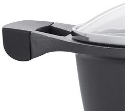 Royalty Line - Marble Soep/braadpan - Met Glazen Deksel Zwart - 20 CM. RL-BS20ML -Keuken Verkoop 1200x1065