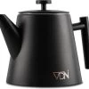 VDN RVS Theepot Dubbelwandig Met Filter - Zwarte Theekan 1 Liter - 902 -Keuken Verkoop 1200x1082 3