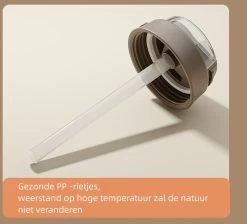 Floraweg Cup - Drinkbeker To GO- Lekvrij Dubbelwandig ,RVS 316, Thermosbeker Koffiebeker- Koffie En Thee - 400ml Waarschuw En Koud Drankje- Grijs -Keuken Verkoop 1200x1088 3