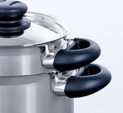 BK Karaat+ Pannenset - 5-delig - RVS – Geschikt Voor Alle Warmtebronnen -Keuken Verkoop 1200x1104