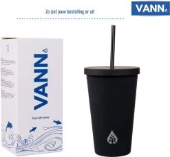 Beker Met Rietje En Deksel Starbucks Milkshake Beker Voor Take Away – Herbruikbare Plastic Drinkbeker Zwart 500ml - VANN 9 Beker Met Rietje En Deksel Starbucks Milkshake Beker Voor Take Away – Herbruikbare Plastic Drinkbeker Zwart 500ml - VANN -Keuken Verkoop 1200x1112 2