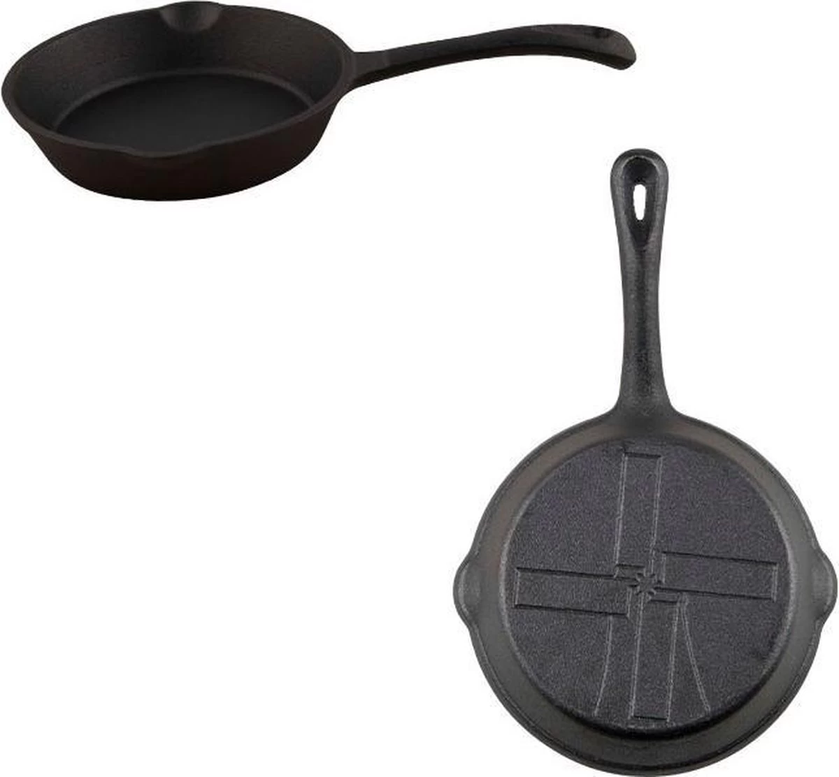 The Windmill Koekenpan Skillet Maxi 26 Cm Gietijzer Zwart 18 The Windmill Koekenpan Skillet Maxi 26 Cm Gietijzer Zwart - Afbeelding 16