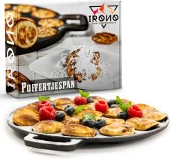 IRONO Poffertjespan Set - Incl. Doseerfles, Kwast En Vork - Poffertjespan Inductie En Electrisch - Poffertjesmaker 19 Poffertjes - Poffertjes Maken - Spuitfles - Cadeau Voor Mannen En Vrouwen 15 IRONO Poffertjespan Set - Incl. Doseerfles, Kwast En Vork - Poffertjespan Inductie En Electrisch - Poffertjesmaker 19 Poffertjes - Poffertjes Maken - Spuitfles - Cadeau Voor Mannen En Vrouwen -Keuken Verkoop 1200x1113