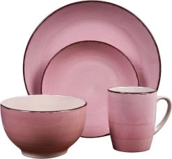 Excellent Houseware Excellent Serviesset 16 Delig - Aardewerk - Roze -Keuken Verkoop 1200x1114 2