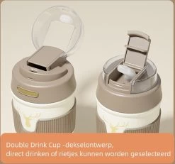 Floraweg Cup - Drinkbeker To GO- Lekvrij Dubbelwandig ,RVS 316, Thermosbeker Koffiebeker- Koffie En Thee - 400ml Zwart -Keuken Verkoop 1200x1121 4