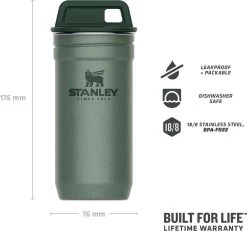 Stanley The Nesting Shot Glass Set - Hammertone Green -Keuken Verkoop 1200x1124 2