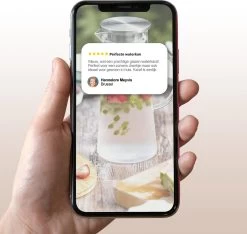 MÊZON® Schenkkan - Glazen Waterkan - Waterkaraf Voor Fruitwater - Multifunctionele Decanteer Karaf - Kan Met Deksel - 1.5L Capaciteit -Keuken Verkoop 1200x1139