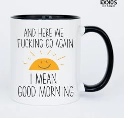 Goodmorning Mok - Mok Met Tekst - Grappige Mok - Verjaardag Cadeau - Cadeau Voor Man - Cadeau Voor Vrouw - Cadeau Voor Haar - Cadeau Voor Hem - Grappige Cadeau - Thee Glazen - Valentijn Cadeautjes - Koffiekopjes -Keuken Verkoop 1200x1143 6