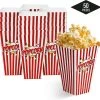 50 Duurzame Popcorn Bakjes (18x10cm) - Popcorn Zakjes Voor Filmavonden, Feestjes - Ook Geschickt Als Snoepbakje Of Feestzakje Voor Kinderen -Keuken Verkoop 1200x1161 4