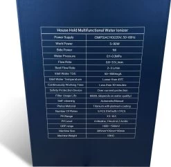 Basisch Water Generator | Water Ionisator En Zuivering | Actief Koolstoffilter | Phipower 32 Basisch Water Generator | Water Ionisator En Zuivering | Actief Koolstoffilter | Phipower -Keuken Verkoop 1200x1172