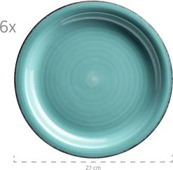 Mäser Bordenset Voor 6 Personen In Moderne Vintage Look, 12-delig Tafelservies, Handbeschilderd -Keuken Verkoop 1200x1181 7