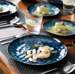 Serviesset 8 Personen - 24 Delig - Handgemaakt - Blauw -Keuken Verkoop 1200x1185 2