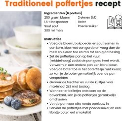 Kicinn Poffertjespan - Poffertjesmaker - Poffertjespan Inductie - Ø 24 Cm - 19 Poffertjes - Inclusief Handvaten -Keuken Verkoop 1200x1194 1