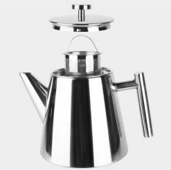 Castagnola Theepot Met Filter – Theekan – Theepot Dubbelwandig – Theepot Roestvrijstaal – Hoogwaardig RVS – 1 Liter – 5 Kopjes Thee – Zilver Glans -Keuken Verkoop 1200x1195 15