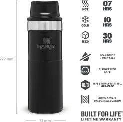 Stanley Trigger-Action Travel Mug 0.47L - Thermosfles - Matt Black 27 Stanley Trigger-Action Travel Mug 0.47L - Thermosfles - Matt Black -Keuken Verkoop 1200x1195 7