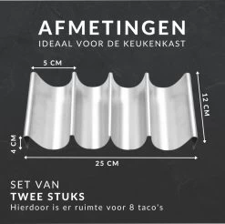 Keufens Taco Houder - Set Van 2 - Tacohouder - Tortilla Houder - Taco Standaard - Taco Houder Ovenbestendig - Taco Houders - Wrap Houder 8 Keufens Taco Houder - Set Van 2 - Tacohouder - Tortilla Houder - Taco Standaard - Taco Houder Ovenbestendig - Taco Houders - Wrap Houder -Keuken Verkoop 1200x1196 8