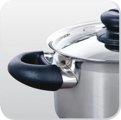 BK Karaat+ Pannenset - 5-delig - RVS – Geschikt Voor Alle Warmtebronnen -Keuken Verkoop 1200x1197