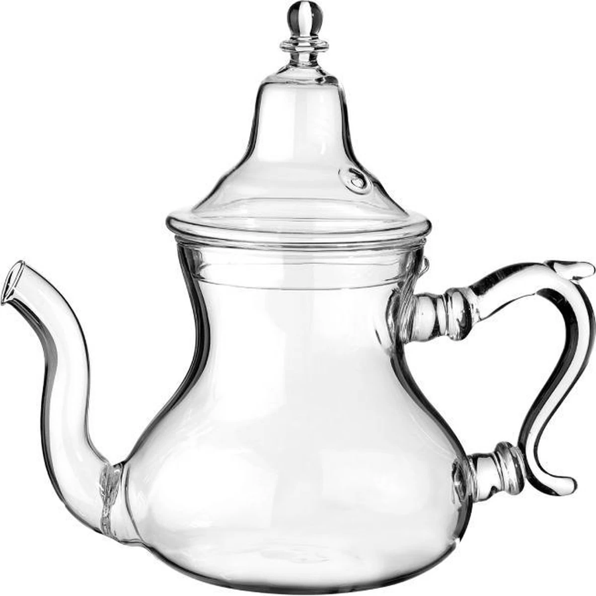 Oosterse Glazen Theepot 1.8 Liter 4 Oosterse Glazen Theepot 1.8 Liter - Afbeelding 2
