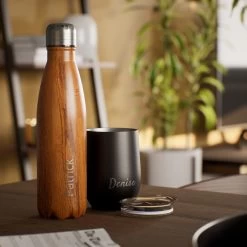 TIGR Cups - Drinkbekers - Thermosbekers - RVS - Set Van 2 - 350ml - Zwart/Rosé Goud -Keuken Verkoop 1200x1200 1027