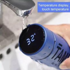 Slimme Thermosfles Met LCD Temperatuur Display - Curver Isolatiefles 0,5 Liter - Dubbelwandige Thermosfles - Thermosbeker - Isoleerfles - Thermoskan - Travel Mug - Bidon Drinkfles - Koffiebeker - Drinkflessen - RVS - Smart Thermos - Bidon - Metaal -Keuken Verkoop 1200x1200 1052