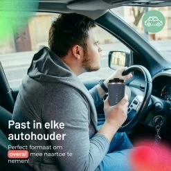 Triple J® Koffiebeker To Go - Thermosbeker - BPA & Lekvrij - 380ml - Blauw -Keuken Verkoop 1200x1200 1129