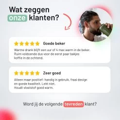 Triple J® Koffiebeker To Go - Thermosbeker - BPA & Lekvrij - 380ml - Blauw -Keuken Verkoop 1200x1200 1131