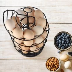 Eiermand – Eierrek – Eierhouder – Eieren – Zwart - Pasen - Tot 40 Eieren - 360° - BAULK® -Keuken Verkoop 1200x1200 1184