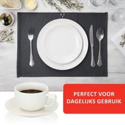 Alpina Tafelservies - Serviesset 40-delig - 8 Persoons - Vaatwasserbestendig - Geschikt Voor Magnetron - Wit -Keuken Verkoop 1200x1200 1192