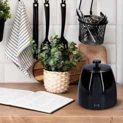 Vaja® Theepot Juliette Met Filter - Dubbelwandig -Theekan 1.0L - Glimmend Zwart 21 Vaja® Theepot Juliette Met Filter - Dubbelwandig -Theekan 1.0L - Glimmend Zwart -Keuken Verkoop 1200x1200 1224